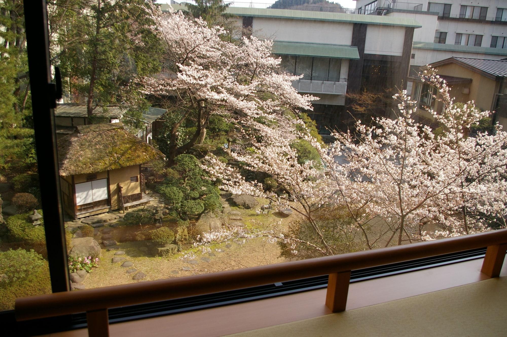 Takinoyu Hotel Tendō Extérieur photo