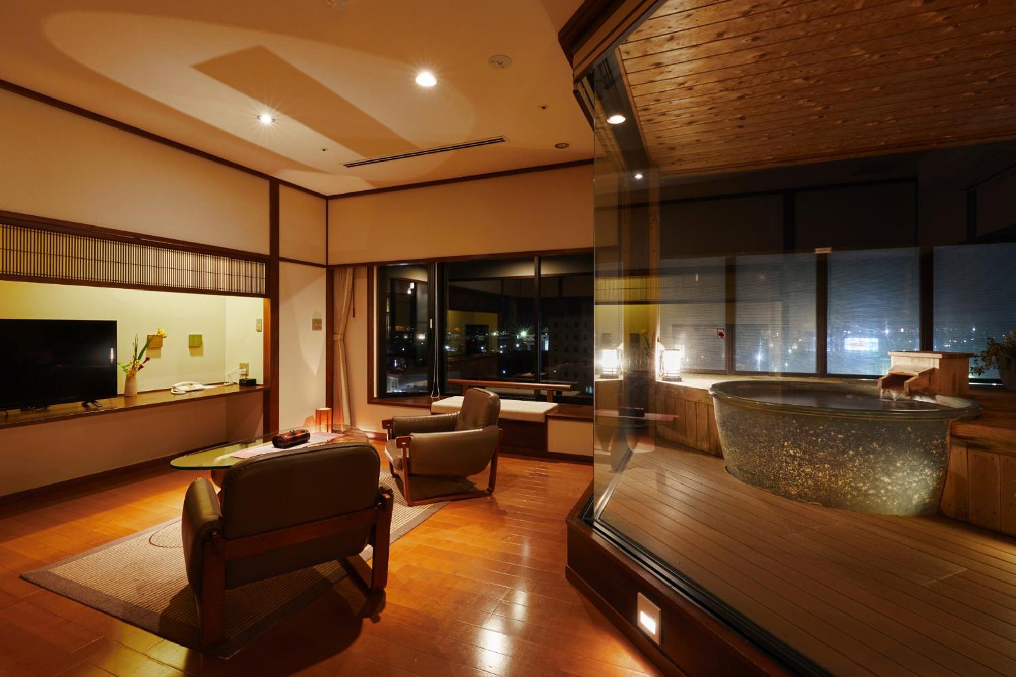 Takinoyu Hotel Tendō Extérieur photo